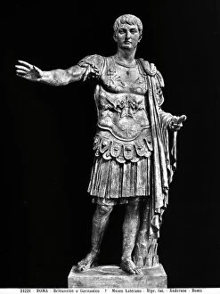 Images Dated 18th June 2010: Statue of the Roman general Julius Caesar Germanico, Lateran Museum, Rome