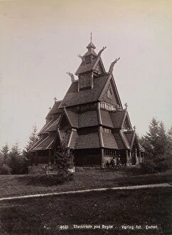 Images Dated 3rd December 2008: Stavkirker (stave church), Olso, Norway