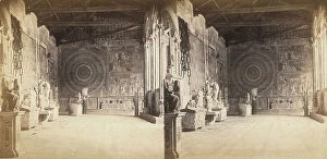 Images Dated 7th November 2011: Stereoscopic image of a detail of the west wing of the Camposanto di Pisa