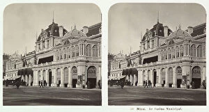 Images Dated 7th November 2011: Stereoscopic photography showing the Municipal Casino in Nice