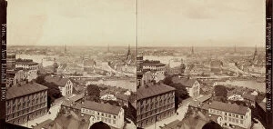 Images Dated 3rd April 2009: Stereoscopic photography showing a view of Stockholm