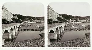 Images Dated 7th November 2011: Stereoscopic photography with a view of Nice taken from the Casino