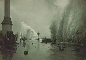 Images Dated 24th October 2007: Storm along the dock in Rio de Janeiro