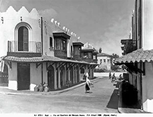 Images Dated 27th April 2012: A street near the New Market in Rhodes, Greece