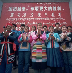 Images Dated 17th July 2008: Students of the Institute of Ethnic Minorities, 1969, Peking (Beijing)