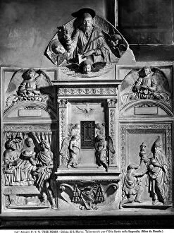 Images Dated 12th November 2008: Tabernacle of holy oil, sacresty of the San Marco Basilica in Florence