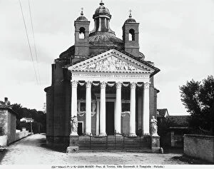 Images Dated 11th March 2010: The Temple of Villa Barbaro in Maser, work of Palladio
