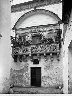 Images Dated 12th May 2011: The terrace of the Palazzo De Marzo in Brindisi