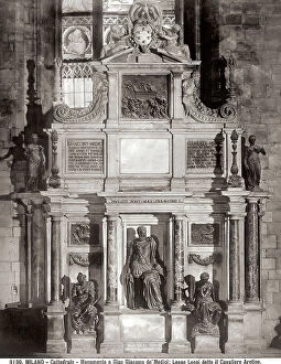 Images Dated 4th March 2008: Tomb of Gian Giacomo Medici, Marquis of Marignano; it is one of the most celebrated works of Leone