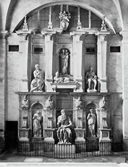 Images Dated 25th August 2009: Tomb of Julius II, Michelangelo Buonarroti (1475-1564), Church San Pietro in Vincoli, Rome