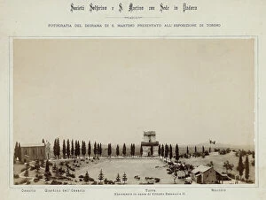 Images Dated 24th October 2011: Tower and Charnel House of S. Martino della Battaglia, Desenzano del Garda
