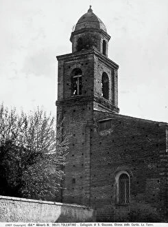 Images Dated 30th April 2012: Tower of the Collegiata of San Giacomo or ex church of the Carit in Tolantino