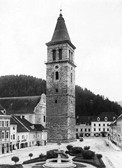 Images Dated 27th May 2009: The tower of the village of Iudenburg