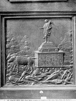 Images Dated 4th April 2012: The Triumph of Death, bronze bas-relief preserved in the Louvre, Paris