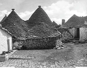 Images Dated 6th April 2012: Trulli of Alberobello in the part of the town declared a National Monument