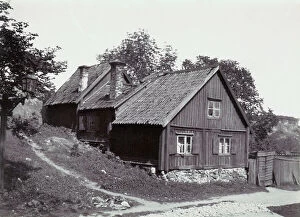 Images Dated 3rd April 2009: Typical wooden residences in a city in Norway
