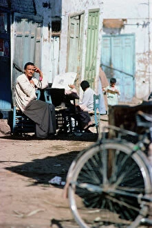 Images Dated 13th October 2011: Upper Egypt, Esna, a market town on the only road leading to the temple