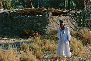 Images Dated 7th October 2011: Upper Egypt farmers along the roads in the countryside, in villages along the banks of the Nile