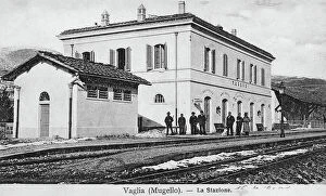Images Dated 14th December 2006: Vaglia train station, Mugello