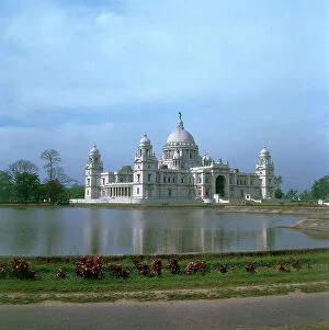 Images Dated 1st June 2007: The Victoria Memorial, building inaugurated in 1921 by the Prince of Wales
