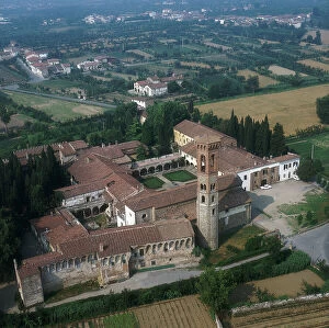 Images Dated 22nd December 2006: View of the Abbey of S. Salvatore (or the Badia a Settimo)