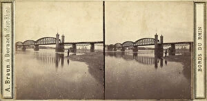 Images Dated 4th May 2011: View of the bridge over the Rhine, Mainz