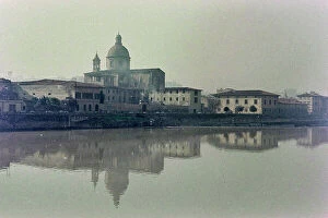 Florence Collection: View of the Church of San Frediano in Cestello in Florence