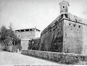 Images Dated 18th April 2012: View of the city walls or Fortress built by the Medici in order to protect the center of the city