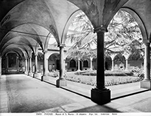 Images Dated 22nd April 2010: View of the Cloister of Saint Anthony in the Convent of San Marco in Florence