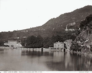Images Dated 28th February 2008: View of the Este Villa on Lake Como, in Cernobbio