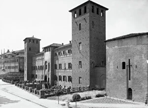 Images Dated 6th February 2006: View of facade of the Castle of Vercelli, today used by the Law Courts