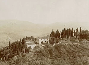 Images Dated 21st June 2011: View of farm of Vignavecchia, Radda in Chianti, Siena