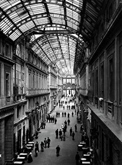 Images Dated 2nd November 2010: View of the Galleria Giuseppe Mazzini in Genoa