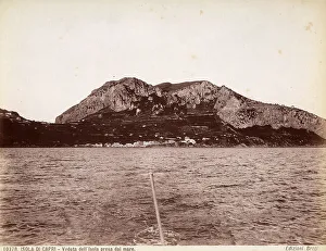 Vue de lîle de Capri
