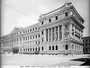 Images Dated 20th December 2012: View of the Istituto Poligrafico dello Stato (Government Printing Office), Rome