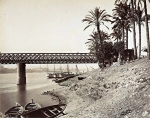 Images Dated 30th March 2011: View of Kasr bridge, in Cairo, in Egypt