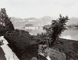Images Dated 4th March 2008: View of Lake Como photographed from the garden of the Villa Carlotta in Tremezzo