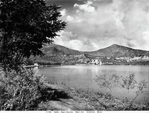 Images Dated 27th July 2010: View of Lake Lucrino, in Baia, near Pozzuoli