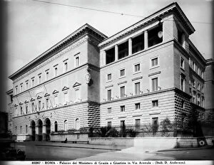 Images Dated 20th December 2012: View of the Ministry of Justice building in Rome, designed by Pio Piacentini