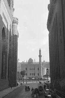 Images Dated 12th September 2011: View of the Mosque Mohammed Ali from a street, Cairo