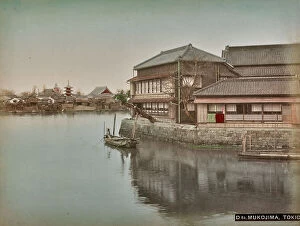 Japan: View of Mukojima, Japan