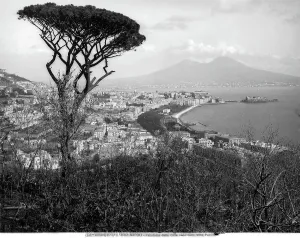 Veduta de la ville de Naples
