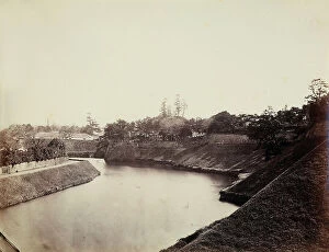 Images Dated 21st November 2011: View of the Palace of the Tycoon with its ramparts and moat
