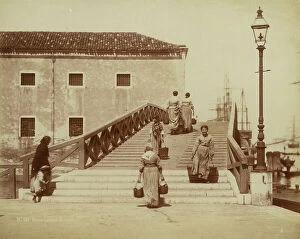 December Collection: View of Ponte Lungo, Island of Giudecca, Venice