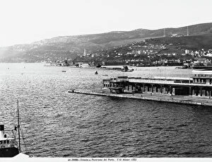 Images Dated 30th April 2012: View of the port of Trieste