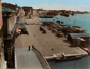 Images Dated 9th March 2010: View of Riva degli Schiavoni, Venice