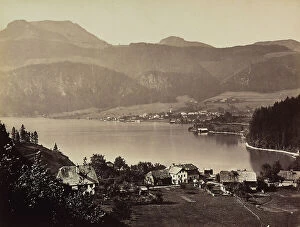 Images Dated 20th May 2008: View of Sankt Gilgen on the shores of the Wolfgangsee, Salzburg-Umgebung (Flachgau)