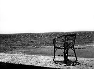 Images Dated 2nd December 2010: View of the sea with a chair