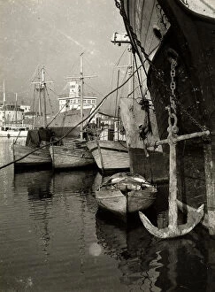 Images Dated 24th March 2011: A view of ships and boats moored in a harbor