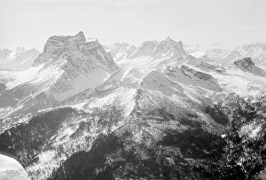 Images Dated 20th September 2011: View of snowy mountains, Cortina d'Ampezzo